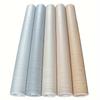 1 Roll of Non-Self-Adhesive 3D Striped Wallpaper - Size 20.87 X 374 Inches, Made of Non-Woven Eco-Friendly Material