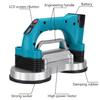 New 60-180cm Adjustable Tiling Tiles Machine Tiles Vibrator Suction Cup Protable Automatic Floor Vibrator Leveling Tool With Two Battery