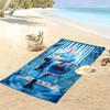 Haaland Dream Print Beach Towel, Large Soft Quick Dry Towel for Beach Camping Swimming