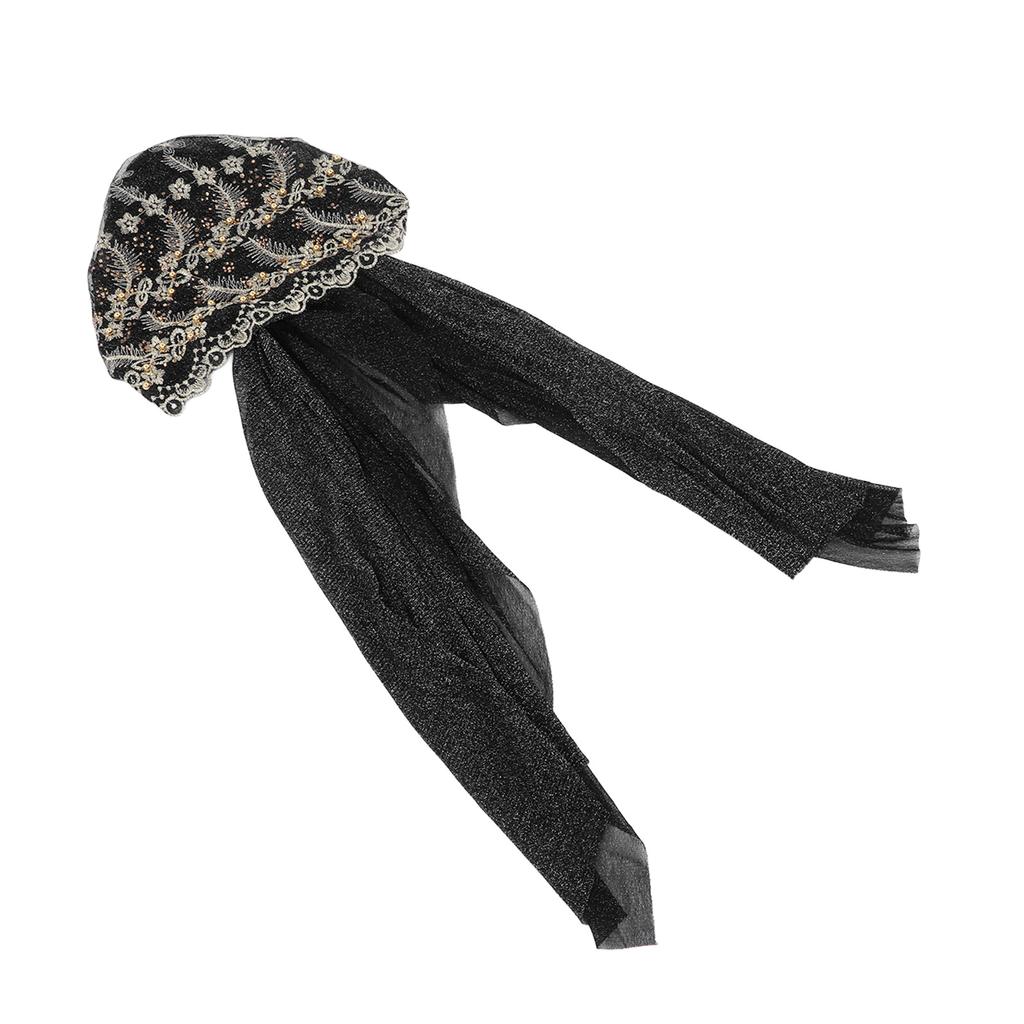 Muslim Turban Hat Unique Wrinkle Design Stylish Soft Comfortable Light Weight Stretch Head Wrap
