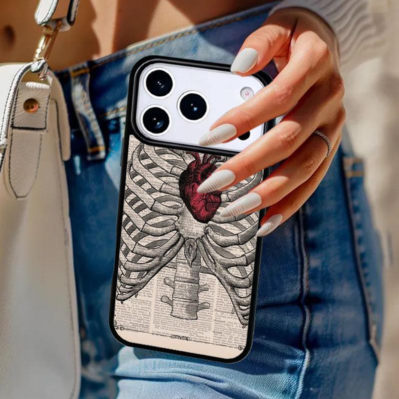 Medical Human Anatomy Phone Case For iPhone 17 Air 14 15 13 12 Max Cover For Apple 16e 11 Pro Max Plus Coque