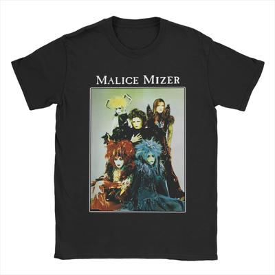 Malice Mizer Rock Bedrucktes T-Shirt für Männer Frauen Album Baumwoll-T-Shirt Kleidung