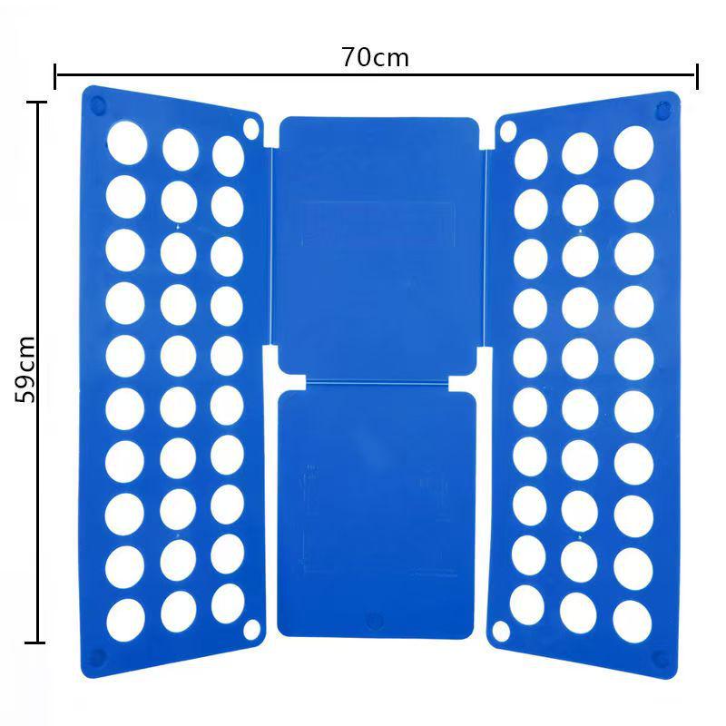 Lazy Person’s Creative Folding Board: Easy Clothes Organizer and Shirt Folding Rack