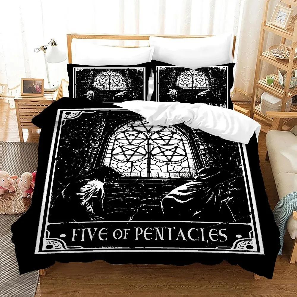 Wonderful Medusa In Myth 3D Duvet Cover Set Greek Mythology Figurine Medusa Themed Bedding Sets Full Queen Size Comforter Cover