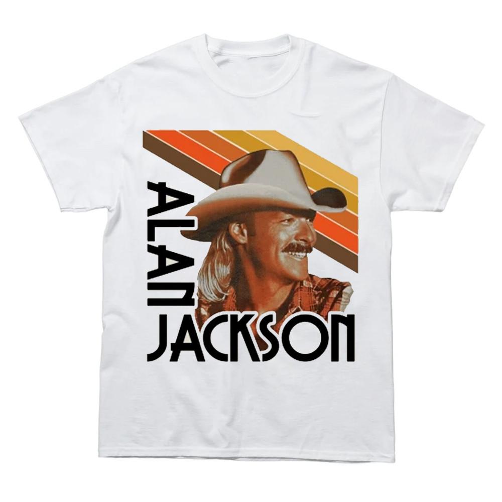 New Alan Jackson Retro T Shirt Men Women All Size S to 5XL Unisex T-Shirt XXXXL