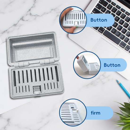 Memory Card Storage Box Large Capacity Waterproof Shock Resistant Lightweight Portable SD Card Carrying Box Holder