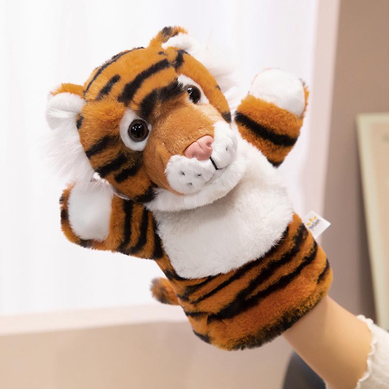 Forest Animal Hand Puppets Set Soft Plush Toys For Storytelling And Play