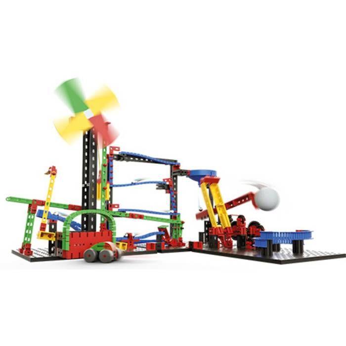 Fischertechnik 551588 ADVANCED Funny Machines - Kettenreaktion Kit À Assembler À Partir De 7 Ans