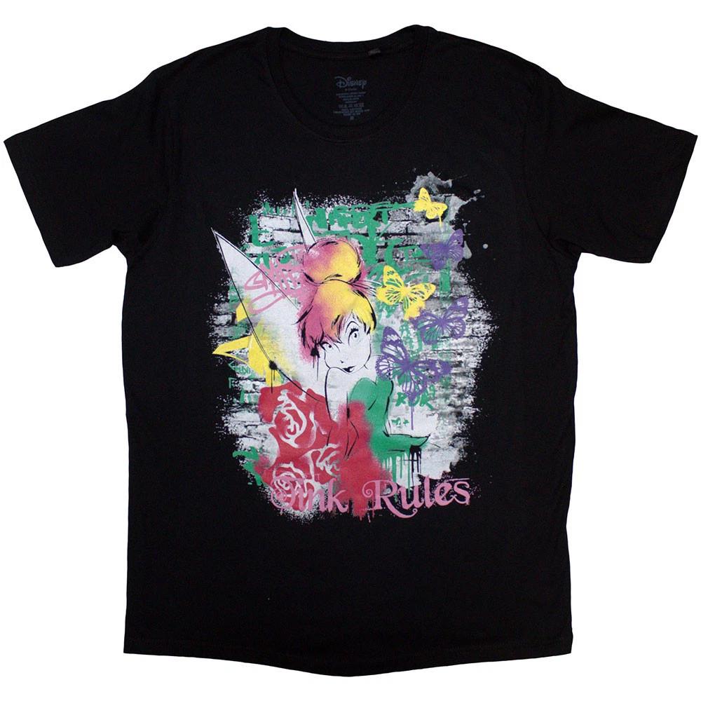Tinker Bell Tink Rules Authorized Mens T-Shirt S