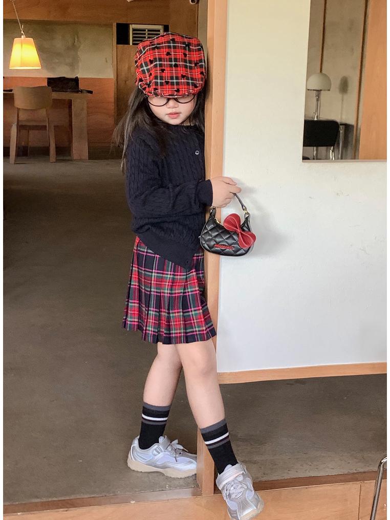 Girls' Leopard Print Mini Bow Handbag: Autumn/Winter Crossbody Shoulder Bag