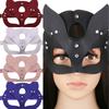 Elegant Fox Mask Made Of High-quality Pu Leather For Halloween Party And Masquerade