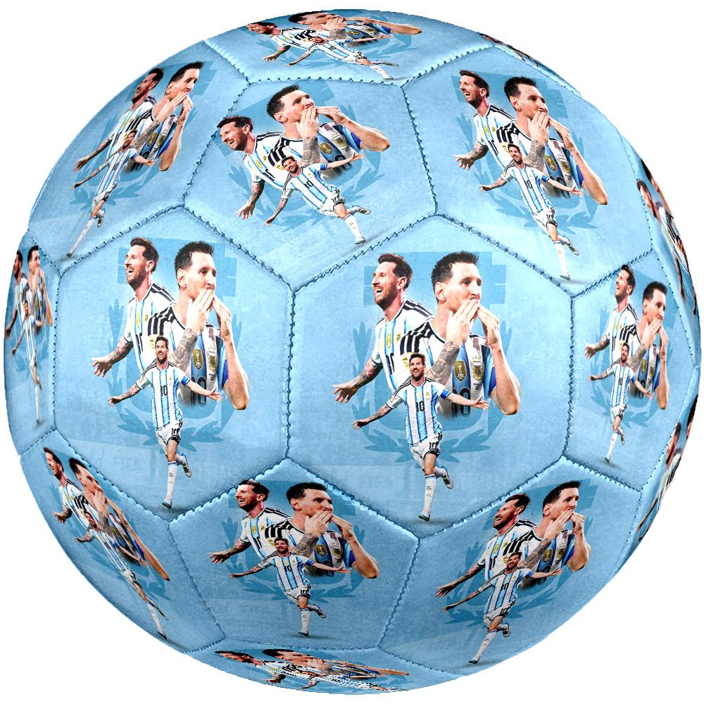 Messi Size 5 Football Machine-Stitched Indoor/Outdoor Training and Matches Surprise Collection Gift Distinctive Home Decor And Party Gift