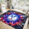 Crystal Palace Football Design Crystal Velvet Carpet Cozy Non?Slip Printed Rug For Bedroom Living Room Entrance
