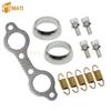 Exhaust Muffler Gasket Seal Spring Rebuild Kit for Polaris Sportsman 600 700 800 MV7 2002-2006 Frontier 2002-2005 5811511