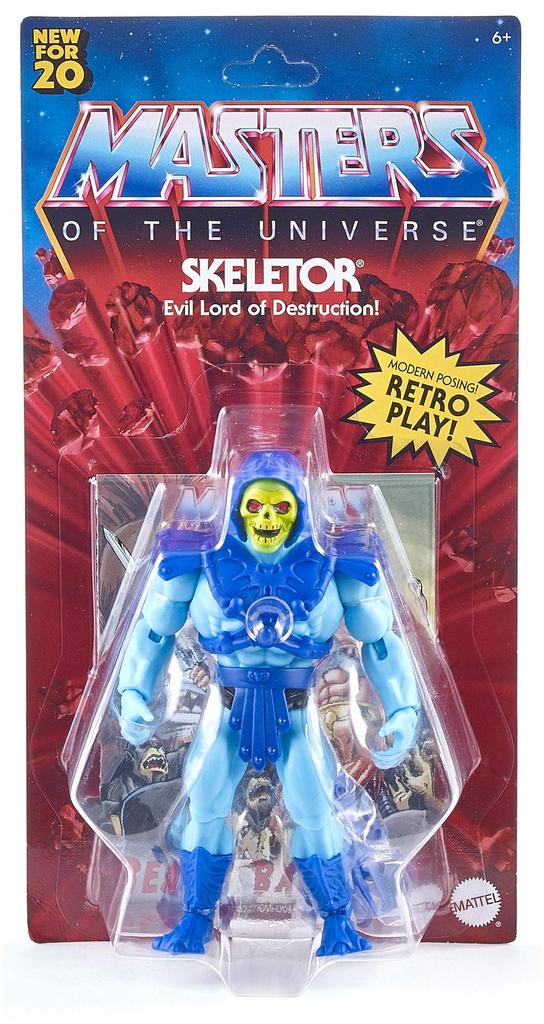 MATTEL Masters of the Universe Origins Action Figure Skeletor MATTEL 2020 MASTERS OF THE UNIVERSE ORIGINS Action figure SKELETOR MOTU Legend of the