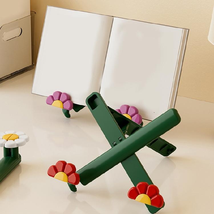 Suporte Ergonômico para Leitura de Livros Altura Ajustável Design Dobrável Suportes para Tablets Suporte Leve Para Mesa de Estudo Leitura