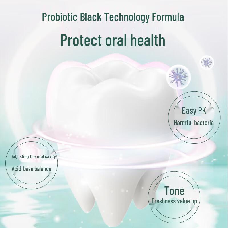 Shuke Youjing Fresh Fruit Probiotic Toothpaste, 5 x 120g