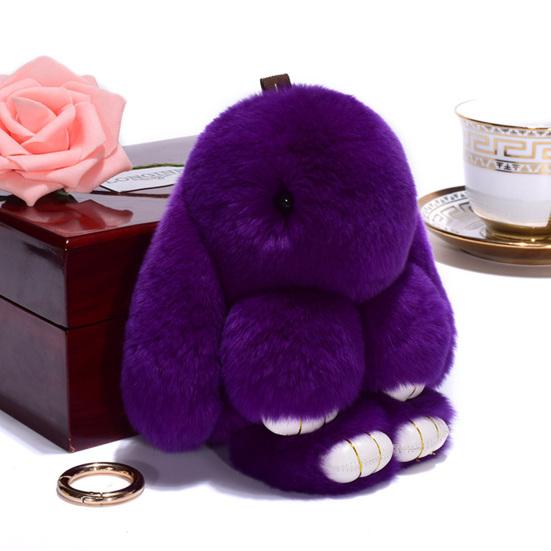 Breloc Iepuraș Super Moale Pluș Faux Minunat Păpușă Iepure Plușuri Decor Rucsac Pandantiv Iepure Umplut Colorat Jucărie Păpușă Copii Cadou de Ziua de Naștere