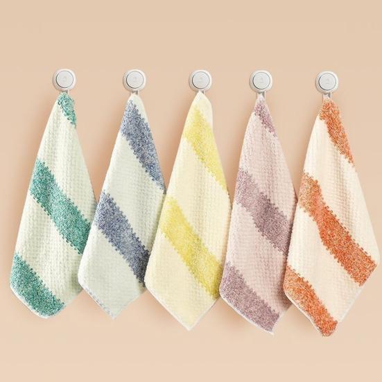 1/5/10PCS Super Soft Kitchen Towels In Random Colors