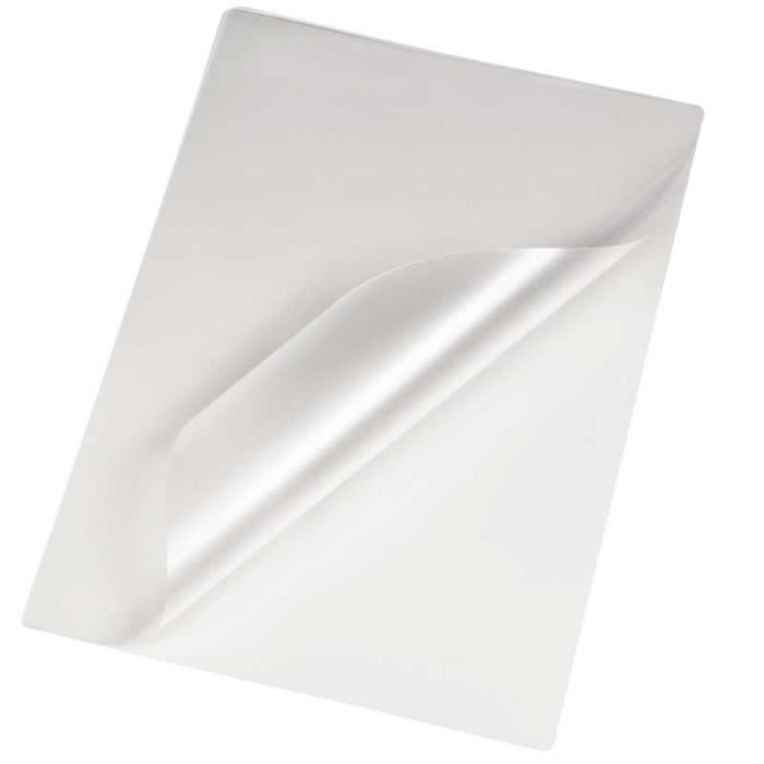 Pochettes de plastification - Bureau - A4 - 100 microns - 20 pièces - Transparent