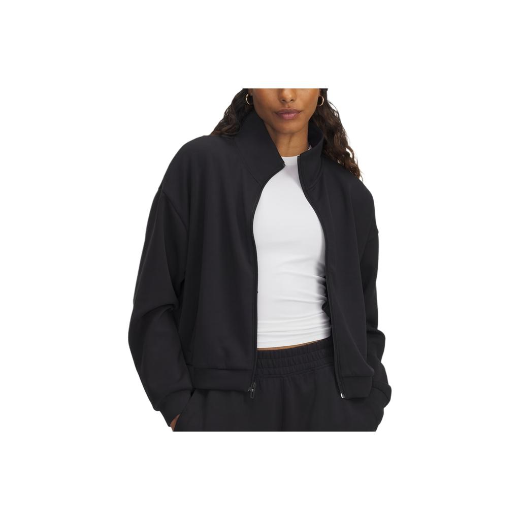 Under Armour Meridian Comfortable Versatile Fashion Solid Color Simple Jacket Women Jacket 6007963-001