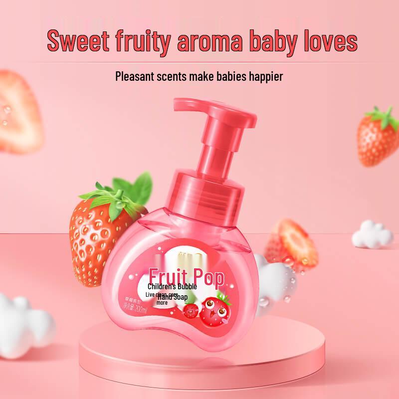 Blue Moon Foaming Hand Soap - Strawberry Scent (3 X 200ml)