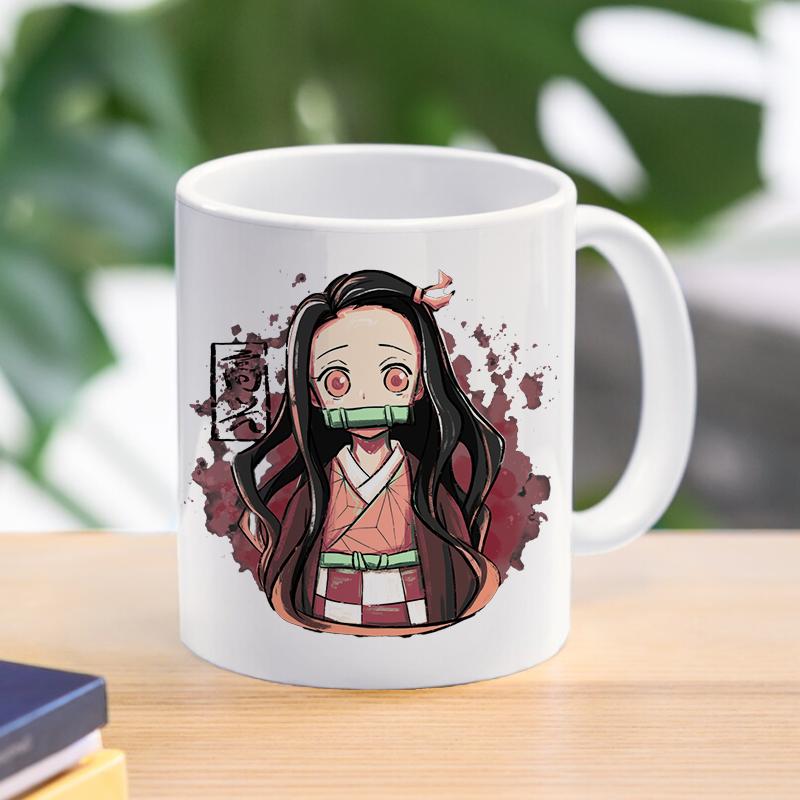 

Аніме Demon Slayer Чашки Kimetsu No Yaiba Kochou Shinobu Kamado Nezuko Мультфільм Чашки для кави 300 мл 23