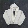 Men's Zuo Shan Diao Winter Hooded Cotton Jacket with Faux Fur Collar - American High Street Style