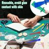 DIY Handcraft Leather Gluing Tool Glue Spreader Handheld Paint Stirring Scraper DIY Craft Paintings Gluing Making Tool Supply