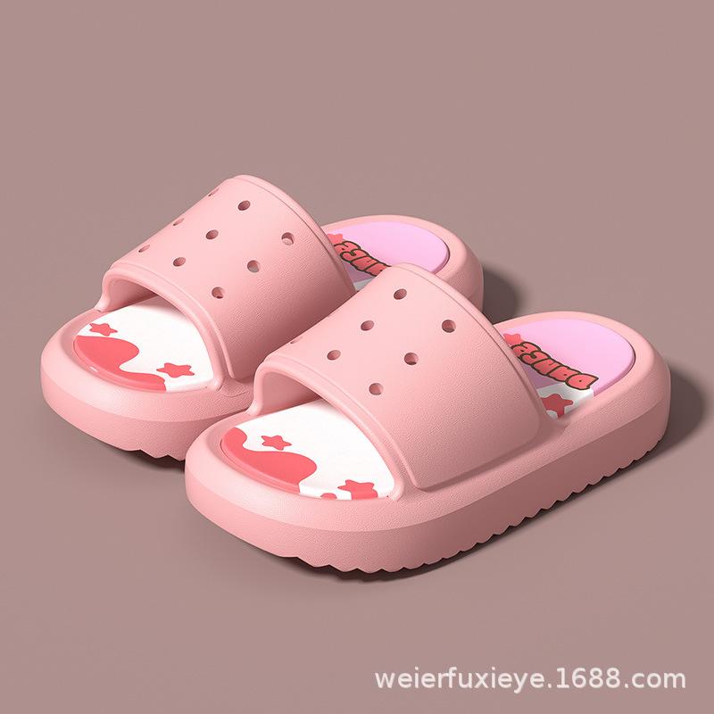 

eva Children s summer sandals for boys and girls, suitable for indoor and outdoor wear, non-slip soft-soled breathable slip-on sandals for kids and 38-39Code【Inner Length2