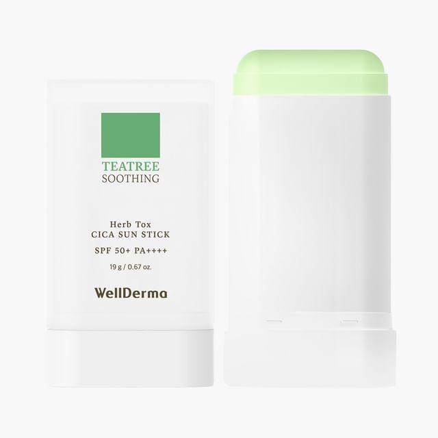 WellDerma - Teatree Herb Tox Cica Sun Stick 19g