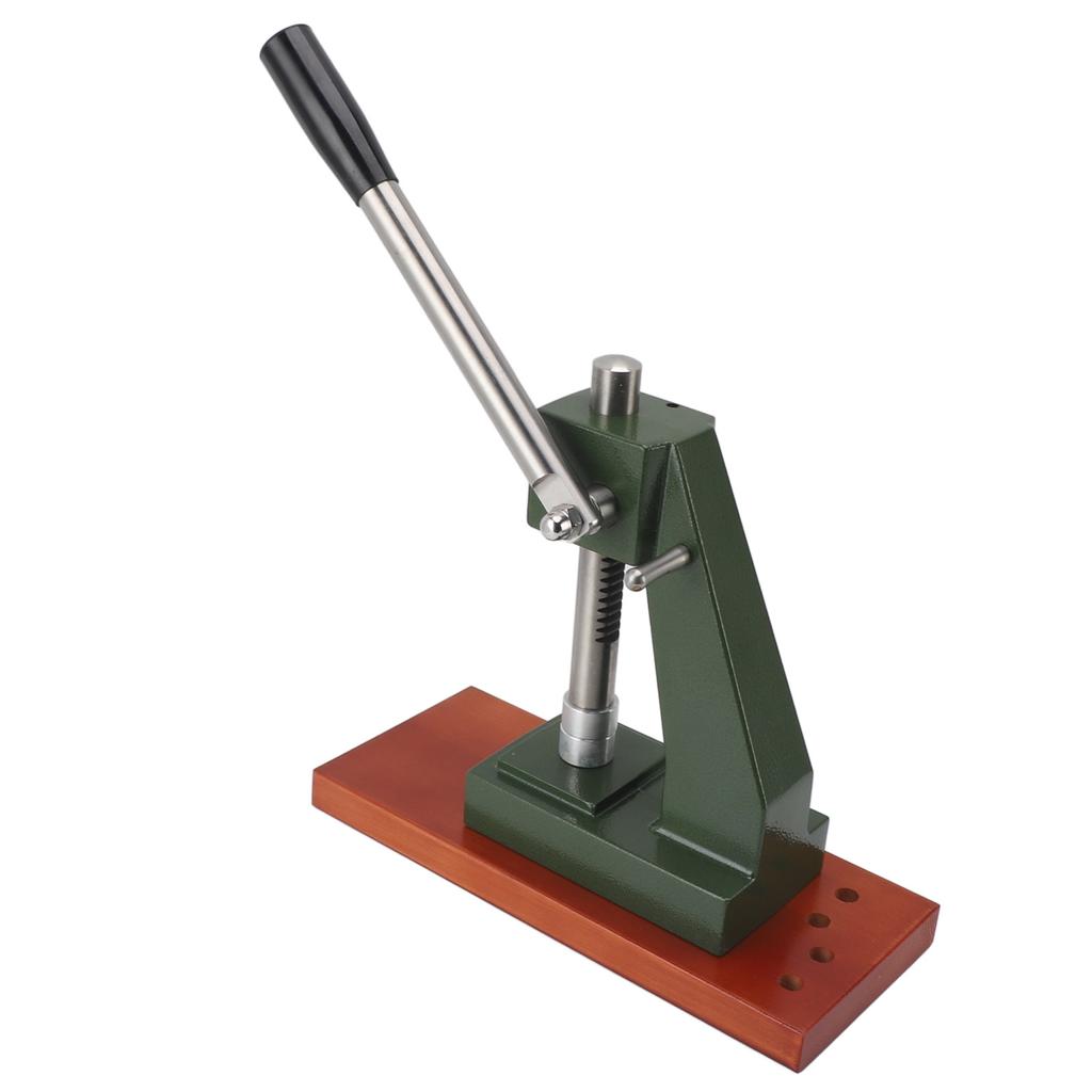 Watch Capping Machine Metal and Logs Bench Watch Bottom Cover Tool for Home and Repair Stores