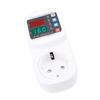 Automatic Voltage Current Safety Socket LED Display Adjustable Voltage Current Surging Safety