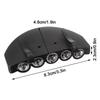 Head Lamps 5 LED Hat Brim Light With Batteries Water Resistant Lightweight Headlamp For Night Fishing Hunting Hiking