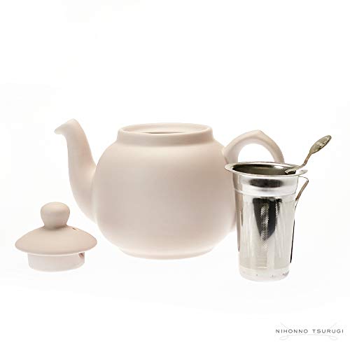 LONDON POTTERY Farmhouse Teapot, 2-Cup, Nordic Pink, 580151