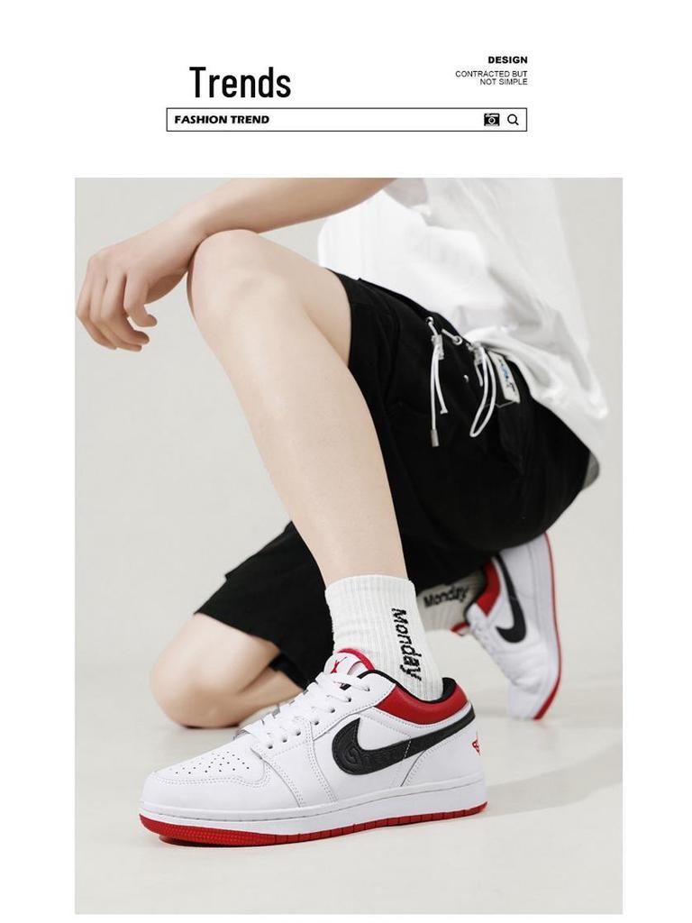 New AJ Air Force One Breathable Sneakers for Men, Women, and Students – Trendy White Casual Shoes