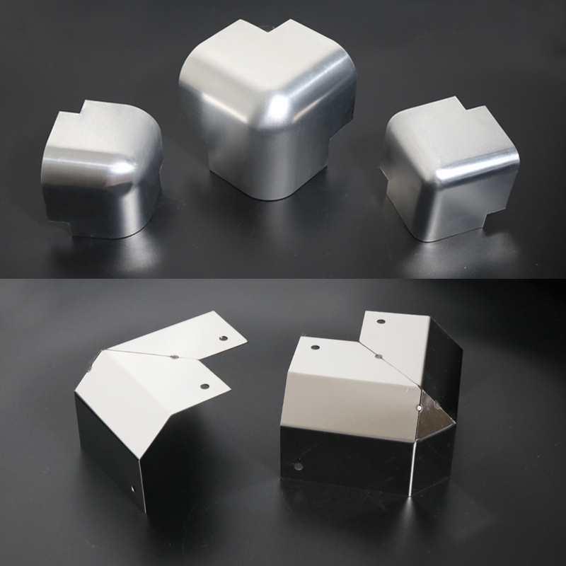 Stainless Steel and Aluminum Alloy Corner Protector for Box and Refrigerated Trucks Aluminum Alloy Corner Protector 0110