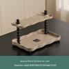 Retro Multi-Room Storage Rack for Vanity & Makeup