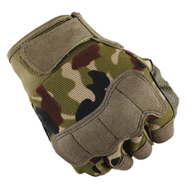 Half-finger Gloves Outdoor Sports Fitness Shockproof Cycling Army Fans Special Forces Tactical Gloves