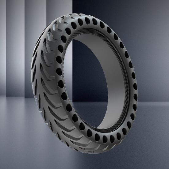 Elektroroller Rad Pannensicher Stoßdämpfung Verschleißfest Vorderes Hinteres Elektroroller Ersatz