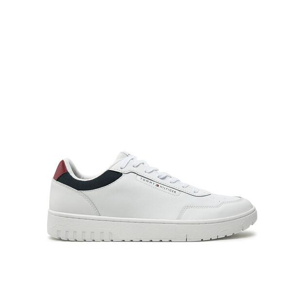 

Мужские кроссовки Tommy Hilfiger Th basket core lite lth fm0fm05369 белые 41