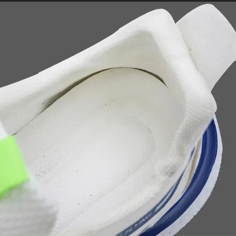 Casual Shoes Fashion Running Shoes Men Flame Printed Sneakers Knit Athletic Sports Blade Cushioning Jogging Trainers Lightweight