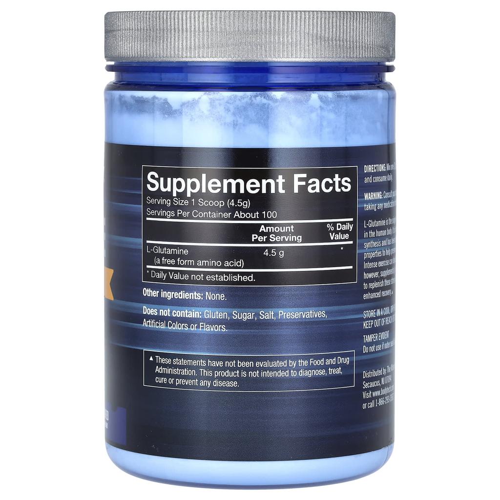 Glutamine, Unflavored, 450G(15.88Oz)