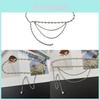 Französische Perlen-Hüftkette Für Damen Metall-Ketten gürtel Elegantes Modeaccessoire Geschenk Für Junge Erwachsene