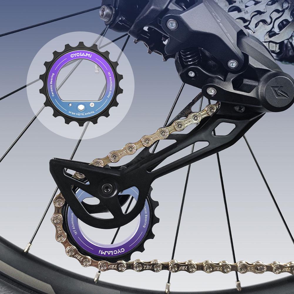 Upgraded 18T Hollow Pulley Wheel Rear