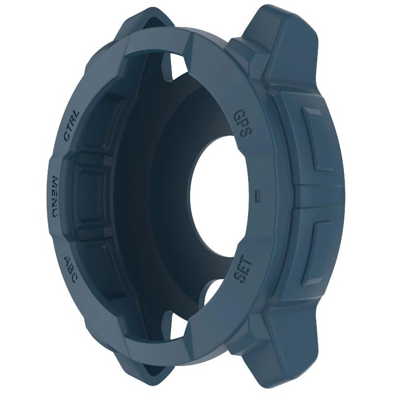 Custodia in Silicone Per Garmin instinct 3 40mm 50MM 45MM TPU Morbida Casing Smart Watch Scala Incisa Protezione Schermo Lunetta Paraurti Guscio