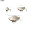 Kiln Changes Ceramic Soup Bowl Creative Rice Bowl Dessert Snack Bowl Sashimi Bowls Salad Bowls Service Bowls Hotel Tableware