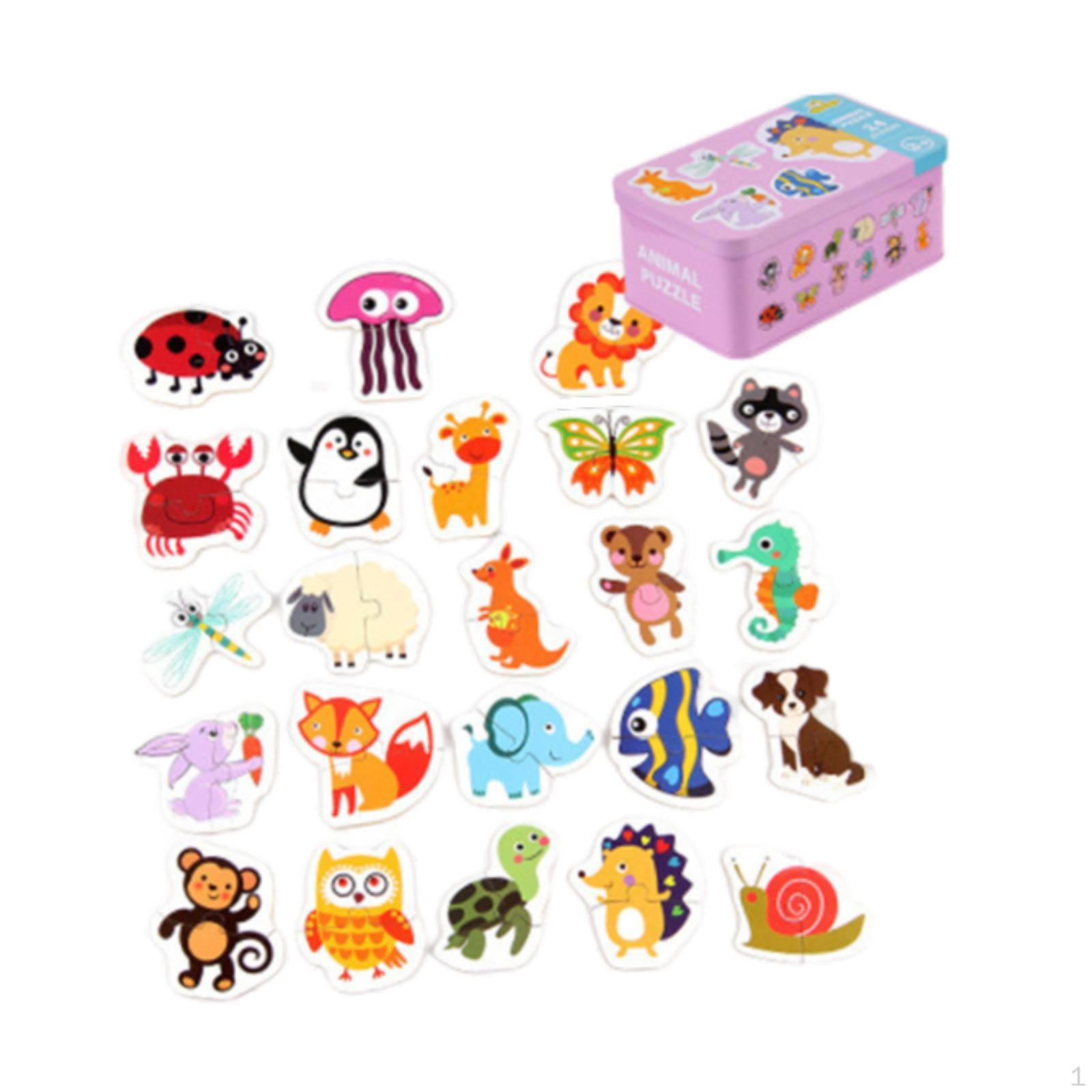 Мультяшная головоломка Творчество Воображение Сопоставление фигур Монтессори-игрушка — фото 9