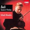 CD MENUHIN EHUDI BACH  J.S.BACH SONATAS  PARTITAS FOR SO TOCE1625657  2012 Japan ObiClassical Used