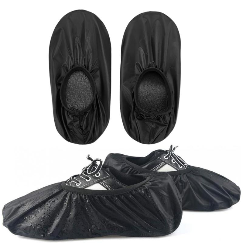 Waterproof Dustproof Bowling Shoe Covers Oxford Fabric Bowling Shoe Protectors For Indoor and Outdoor Activities